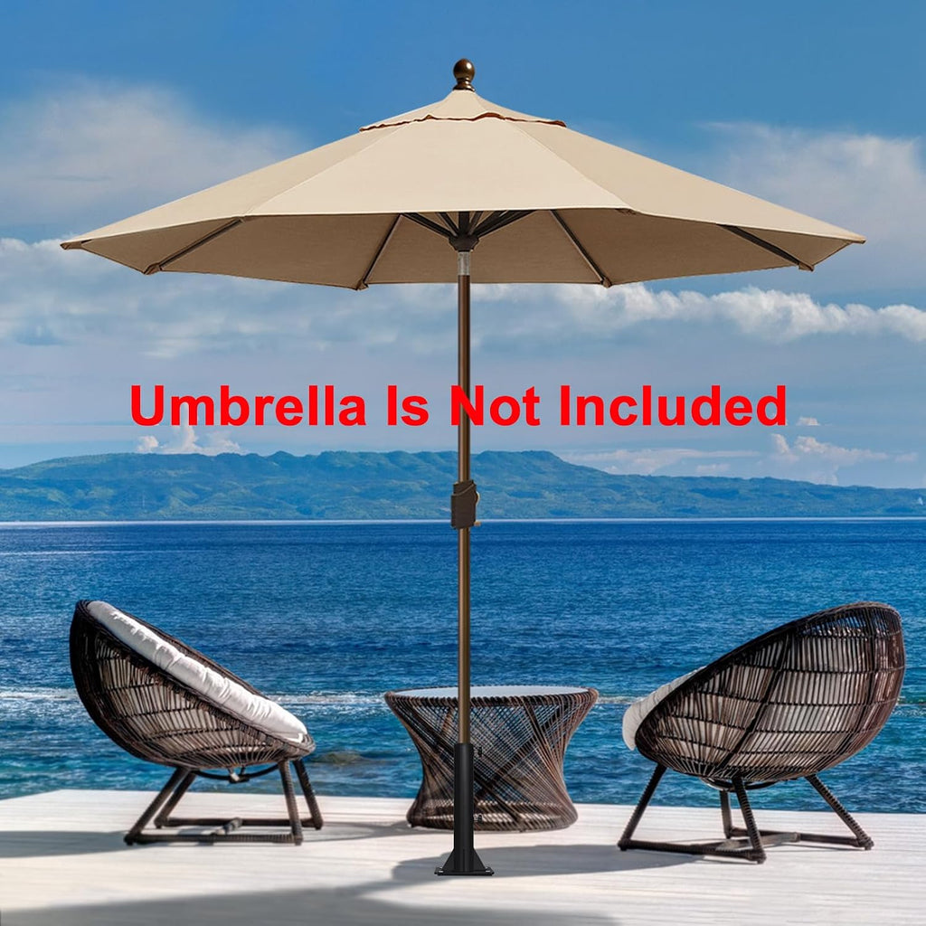 USA Heavy Duty Patio Umbrella Stand for 1.5"-1.9" Pole