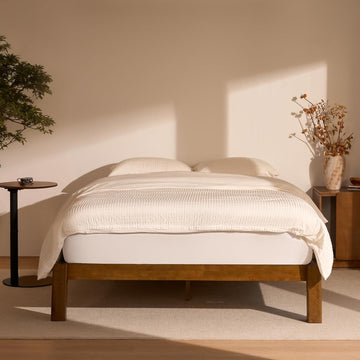 Hako G2 Japanese Joinery Bed Frame Queen, No-Tool Assembly