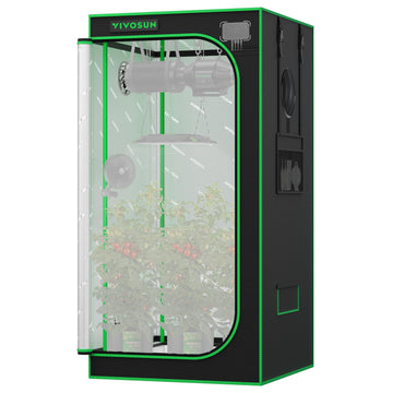 PRO Grow Tent 32"x32"x 63" Reflective Mylar Indoor Grow Tents