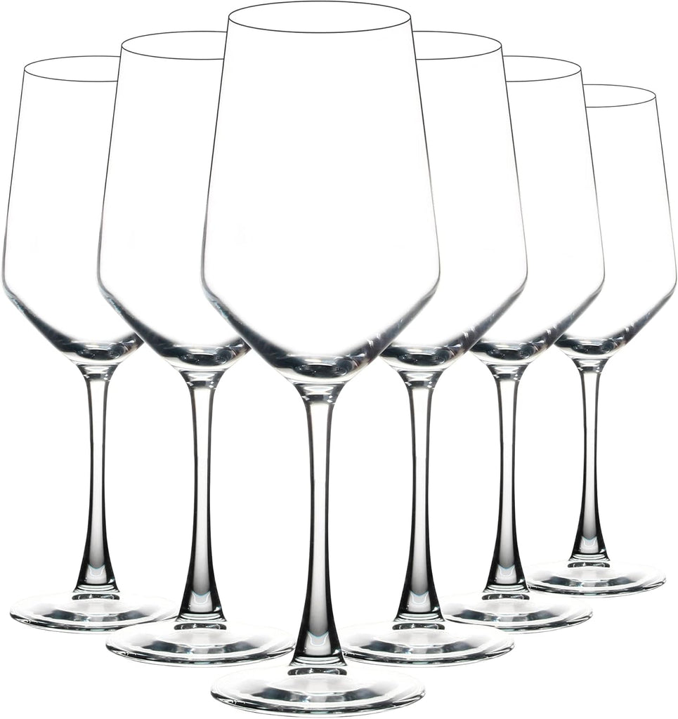 Wine Glasses Set of 6, 13 Oz Red or White Wine Glass with Stem, Perfect , Dishwasher Safe