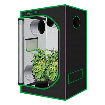 4x2 Grow Tent 48"x24"x60" 600D Mylar Hydroponic Growing Tent
