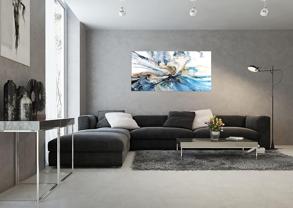 A74975 Large Abstract Canvas Wall Art Decoration Abstract Watercolor Picture Canvas Prints Painting for Wall Decor