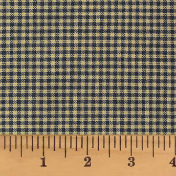 Heritage Navy Blue 2 Cotton Homespun Plaid Fabric by - Sold by The Yard