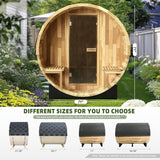 Smartmak Customized Outdoor Barrel Steam Sauna