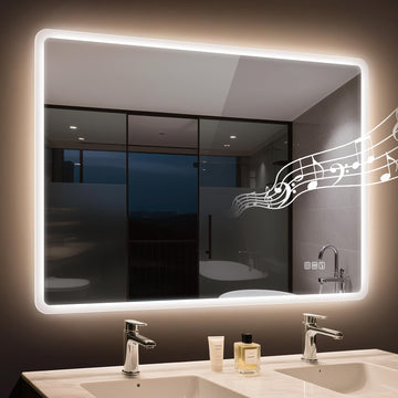 40"x32" LED Bathroom Mirror