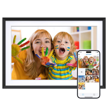 10.1'' WIFI Digital Picture Frame - 1280*800 HD IPS Touch Screen Digital Photo Frame Display, Auto-Rotate, Share