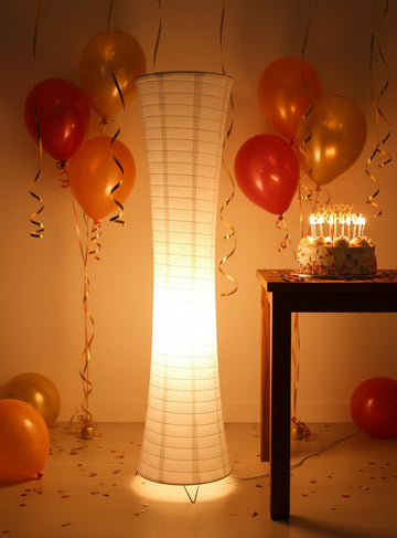 47.6-inch Japanese Paper Floor Lamp