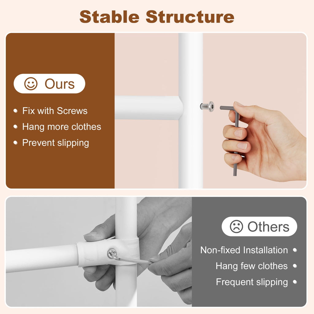 Double Rod Z Rack, Rolling Clothes Racks with Z-Base, Adjustable Clothing Rack, Standing Clothes Rack, Metal Clothing