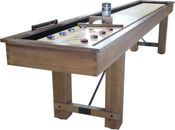 Montauk Pecan 12' Shuffleboard Table