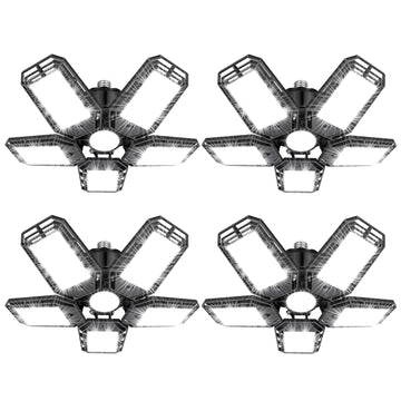LED Garage Lights 4 Pack, 180W 6500K Ceiling LED Shop Light