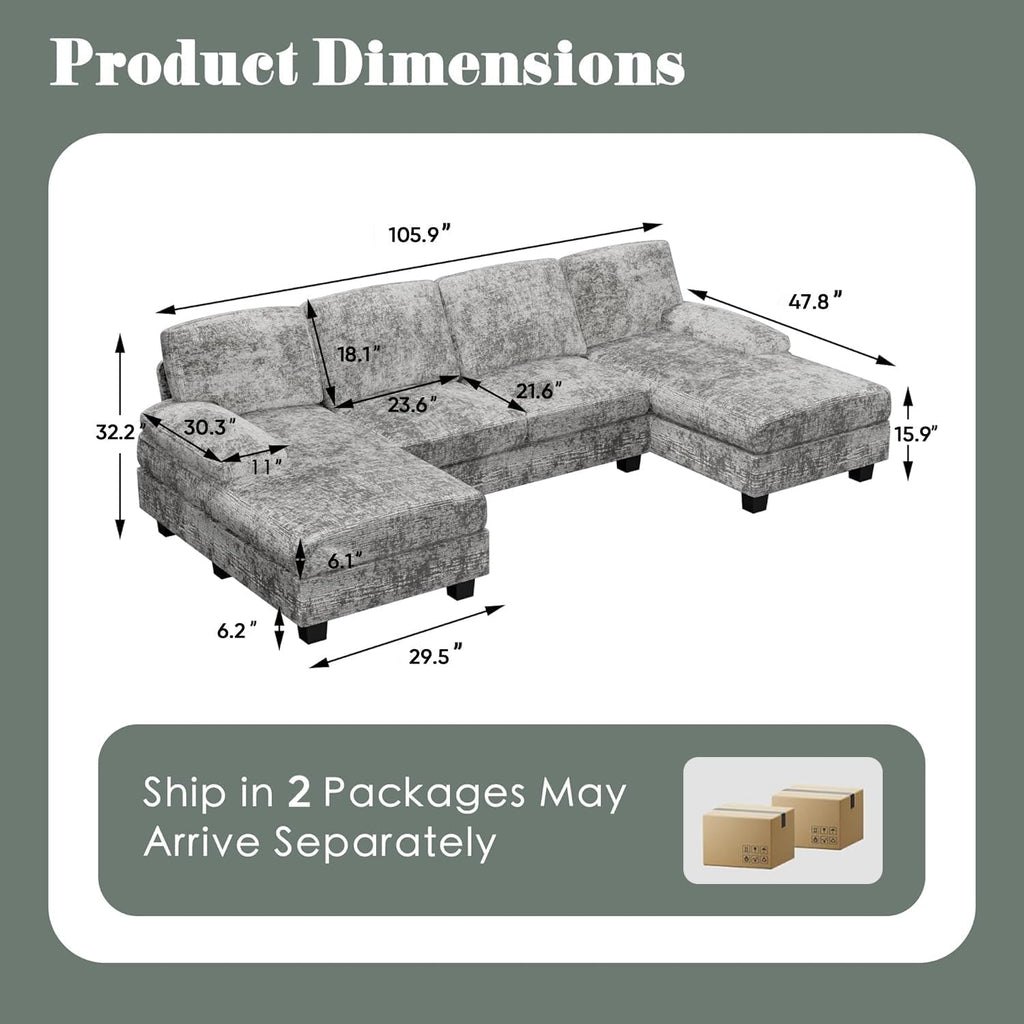 Convertible Sectional Sofa Couch