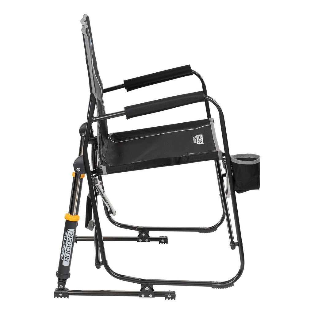 Freestyle Rocker Camping Chair - Black