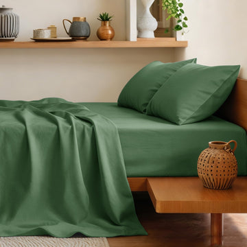 100% Egyptian Cotton Sheets Queen Size, 600 Thread Count