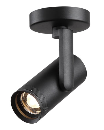 12W LED Dimmable Zoomable Ceiling Spotlight Indoor - Adjustable Beam Angle 10-55° Surface Mount Wired Accent Spot