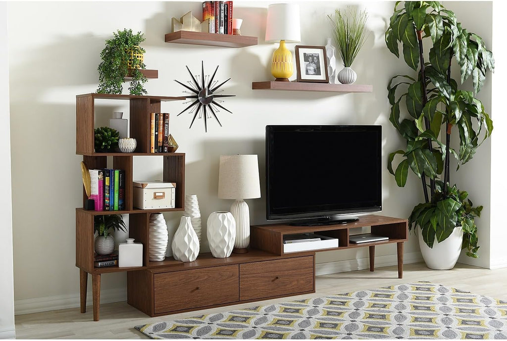 Mid-Century Retro Modern TV Stand Entertainment Center and Display Unit
