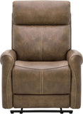 Leather Recliner Chair for Adults Wall Hugger RV Recliner with USB Charging Ports Electric Power Reclining Sofa for