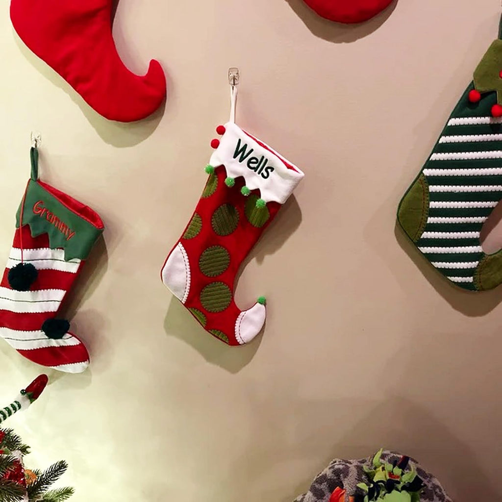 Personalized Whimsical Jester Stocking - 19 Inch