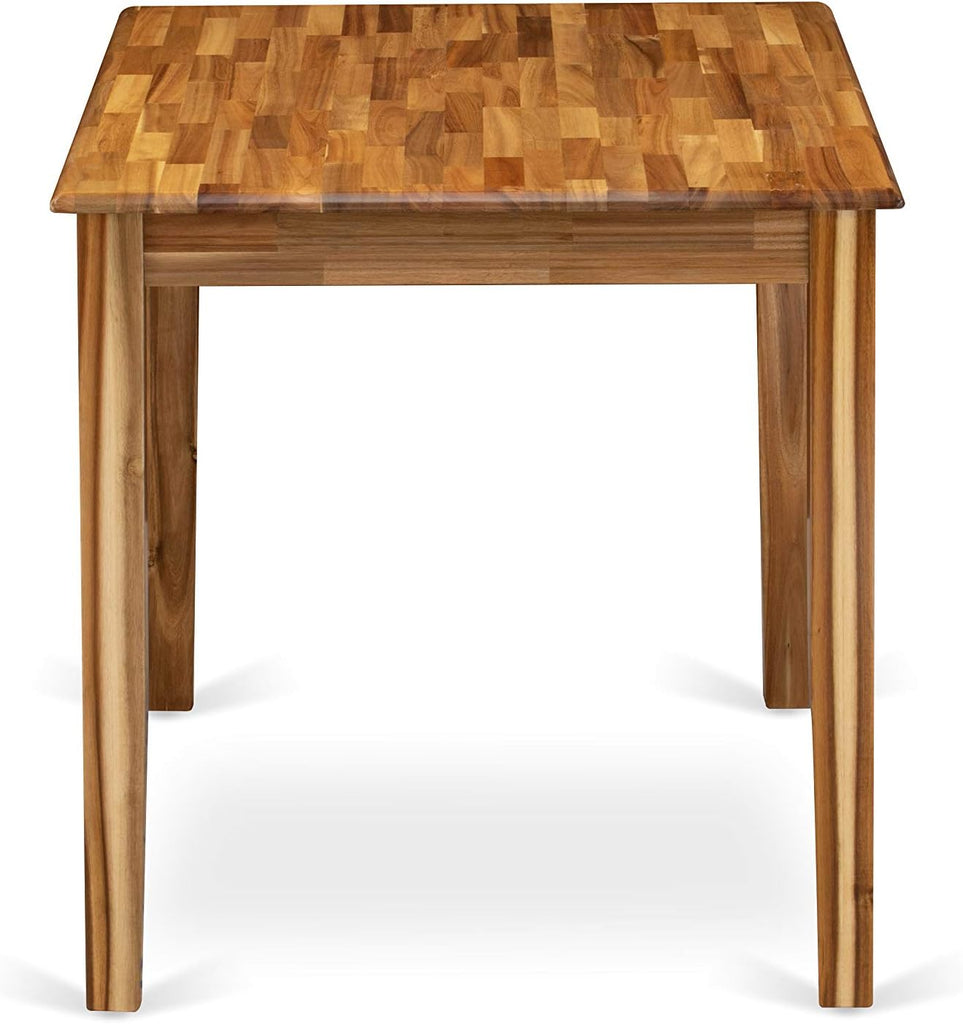 YAT-ANA-T Yarmouth Rectangle Kitchen Dining Table, 30x48 Inch, Natural