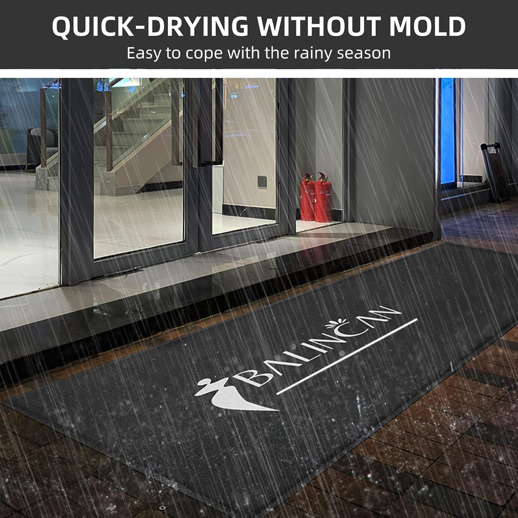 Custom Door Mats Personalized Logo Indoor Outdoor Waterproof Mat