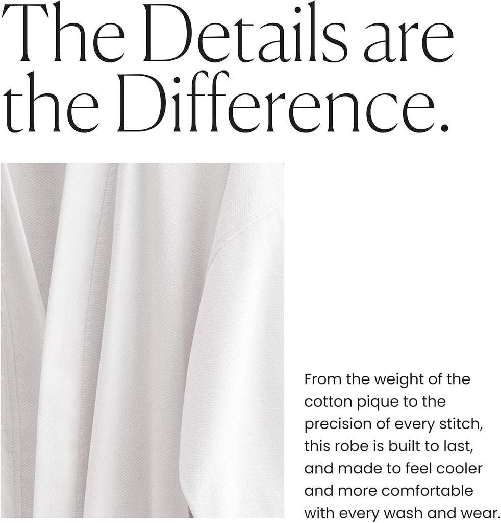 Pique Kimono Bathrobe