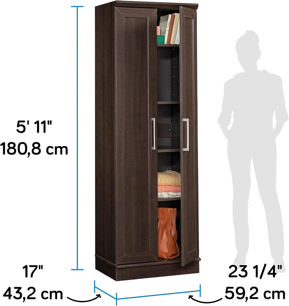 HomePlus Storage Cabinet/ Pantry cabinets, Dakota Oak finish