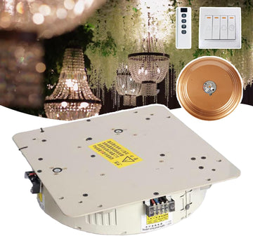 330 lb Motorized Chandelier Lift System with Remote Control, Commercial Grade – Mid-Capacity