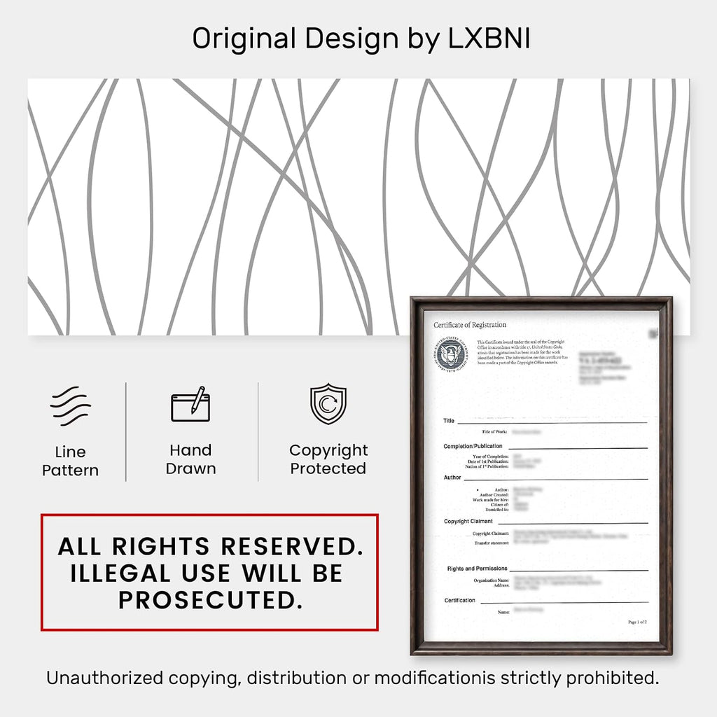 No Hook Grey White Striped Shower Curtain with Snap in Fabric Liner Set - Hotel Liner Set with See Through Mesh Top