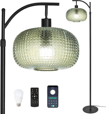 Floor Lamp,Mid Century Modern Standing Lamp with Remote