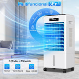 Portable Air Conditioners, 3-in-1 AC Cooling Fan 3 modes 3-Speed with Remote Control & 4 Ice Boxes
