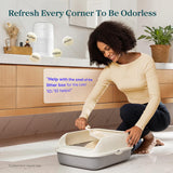 Air Purifiers for Bedroom Home Dorm, AHAM VERIFIDE, 3-in-1 Filter Cleaner With Aroma Pad, Filters Sm