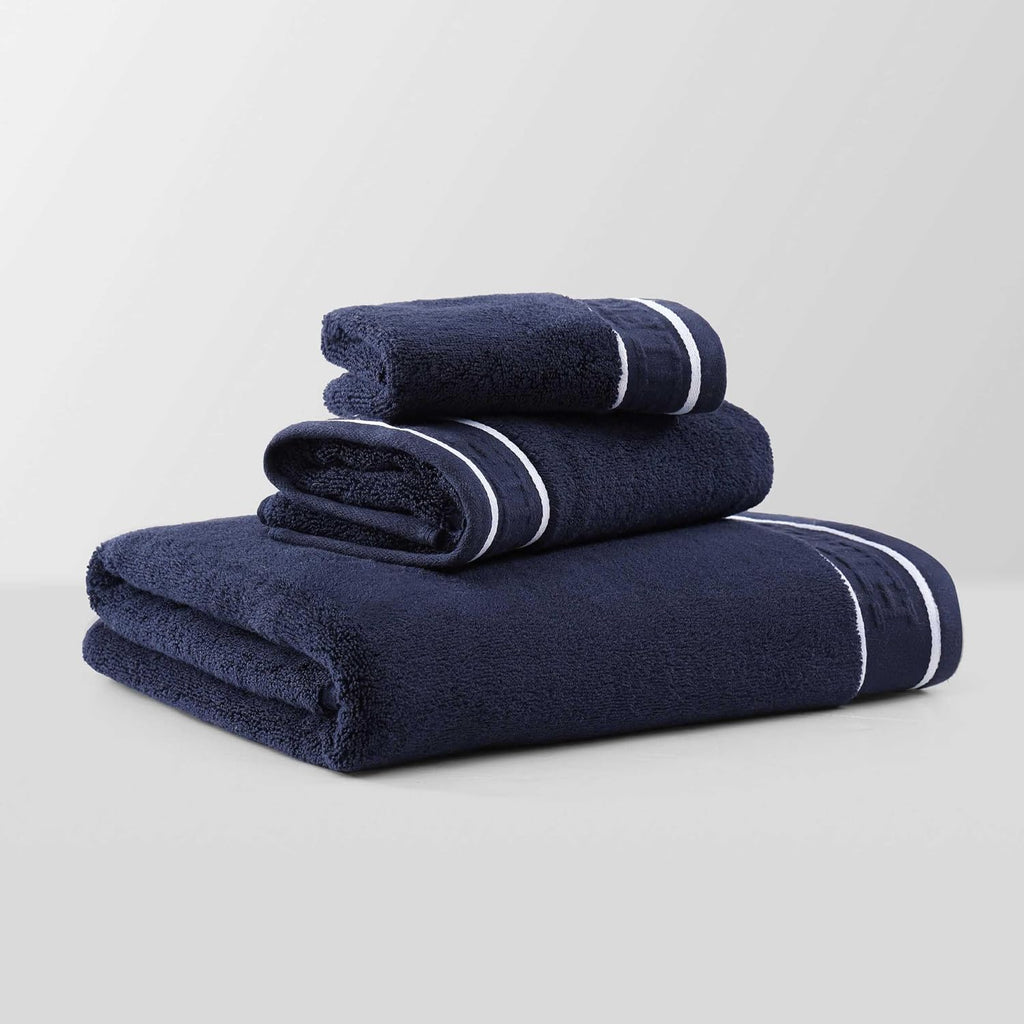 Bathroom Towels, Soft Cotton Washcloths, Bath & Hand Towel Set, Zero Twist, Medium Weight & Highly Absorbent, Set of