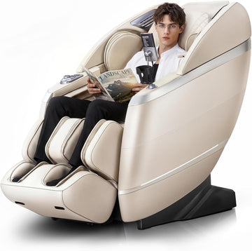 4D Massage Chair Full Body, 166° Flexible SL-Track Zero Gravity Recliner | 18 Modes, 11 Techniques, 36 Airbag