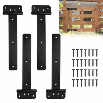 4 Pack 13" Large Heavy Duty Gate Hinges Gate Tee Hinge