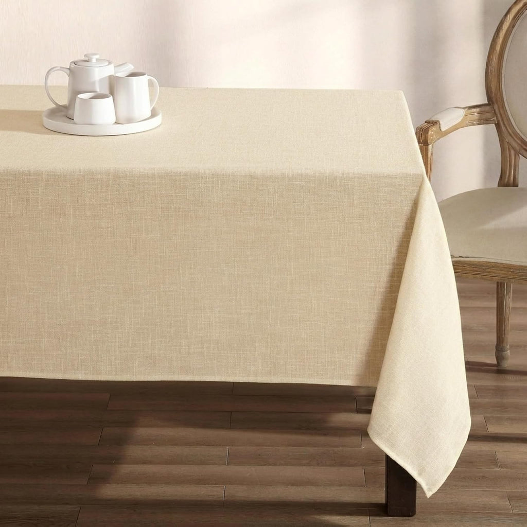 Harper Luxuriously Smooth Fabric Tablecloth for Formal or Casual Dining, Holiday, Banquet, Wedding, 60" x