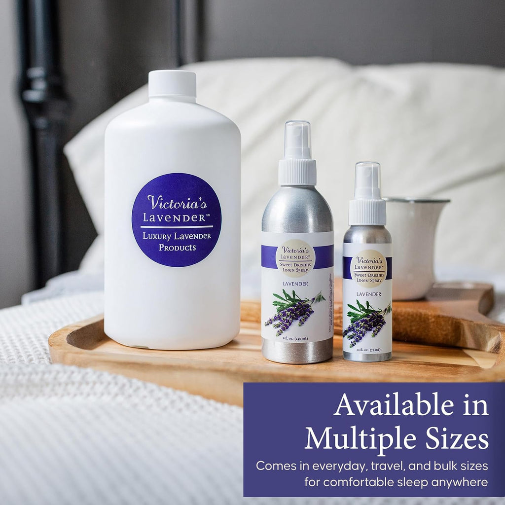 Linen Spray - Aromatherapy Pillow Mist, 2 Pack, 8oz - Set of 2
