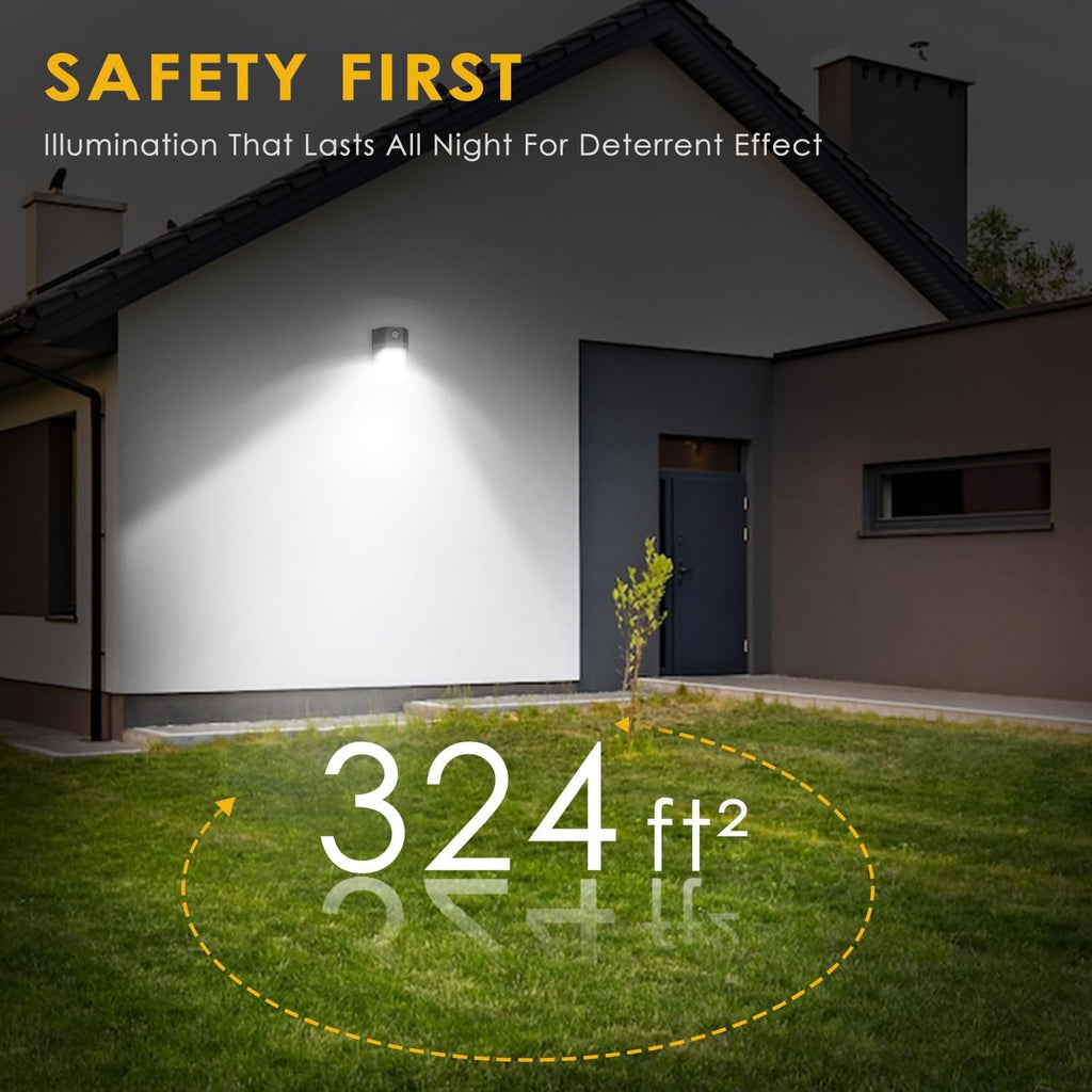 30W LED Wall Pack Light with Dusk to Dawn Sensor, 3600LM, 5000K Daylight, 120Vac Led Porch Lights, IP65 Waterproof
