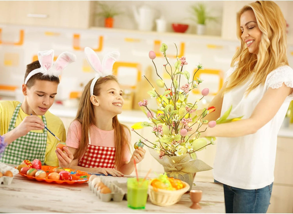 18Inch Easter Egg Tree Decorations Tabletop Spring Indoor Decor