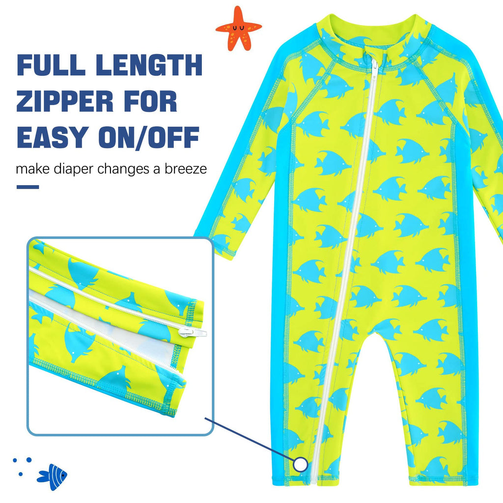 Baby Boys Swimsuit Infant One Piece Bathing Suit