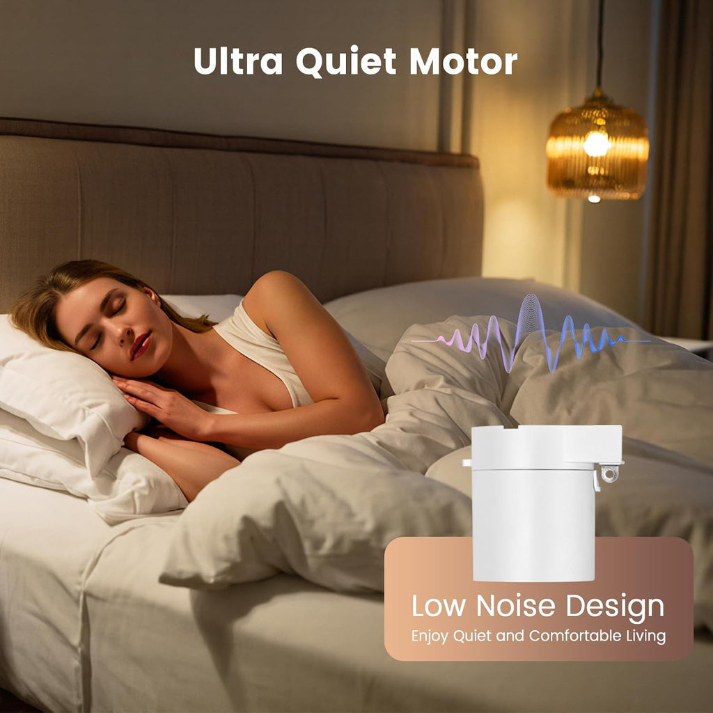 Smart Electric Curtain Track, 98.4" Motorized Curtain Rail with APP & Remote Control, Ultra Quiet Automatic Smart