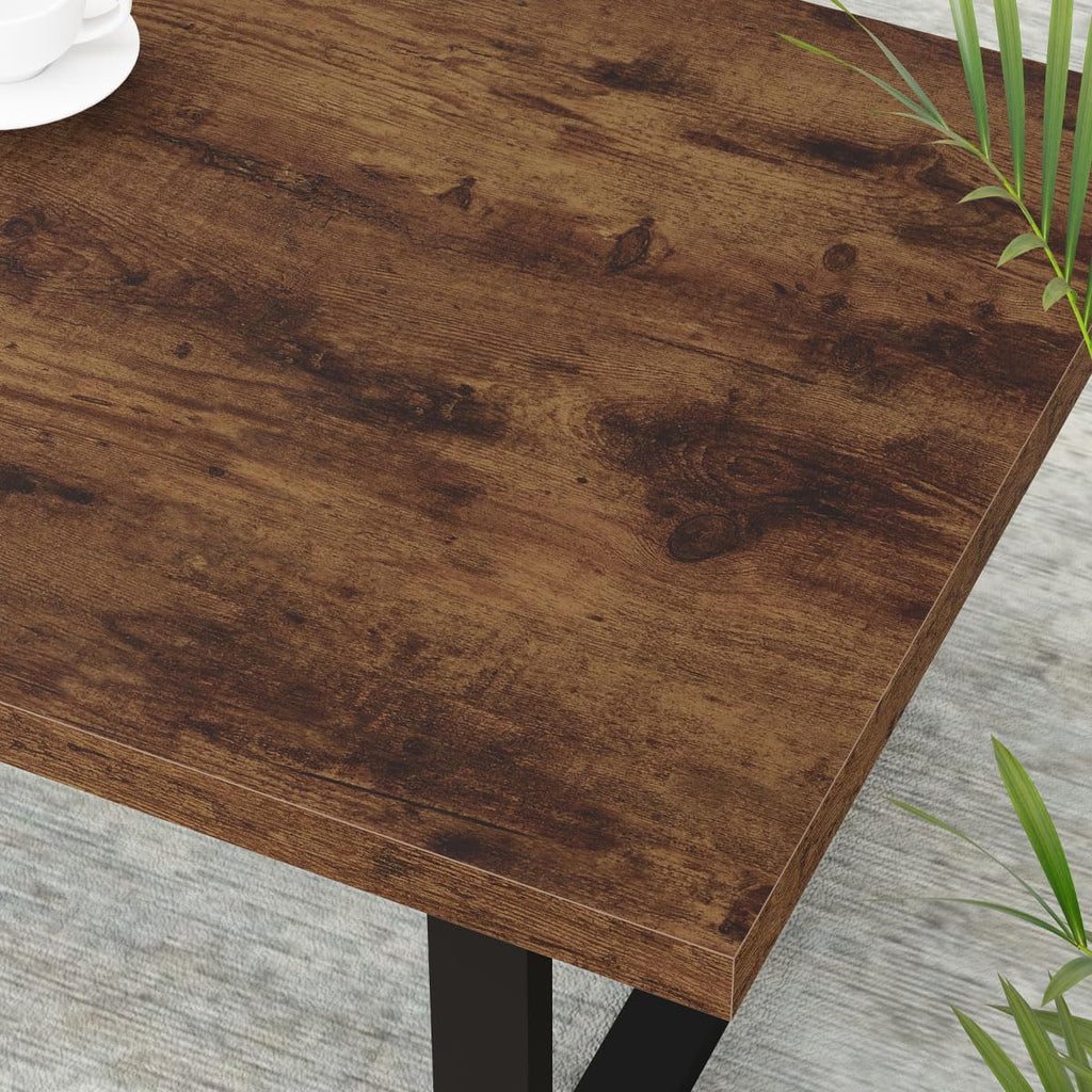 Rustic Living Room Table, Simple Industrial Rectangle Coffee Table, Modern Minimalist Farmhouse Wooden Center Table