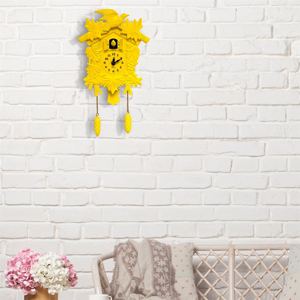 Chiming Cookoo Clock Bird Flapping Cuckoo Clocks Volume Adjustable Coo Coo Clocks wall Decoration Battery Operated