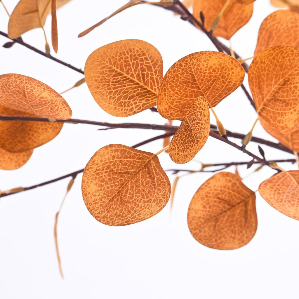 Eucalyptus Tree for Fall Decor, Fall Tree with Realistic Eucalyptus Leaves, Faux Eucalyptus Tree for Room Design