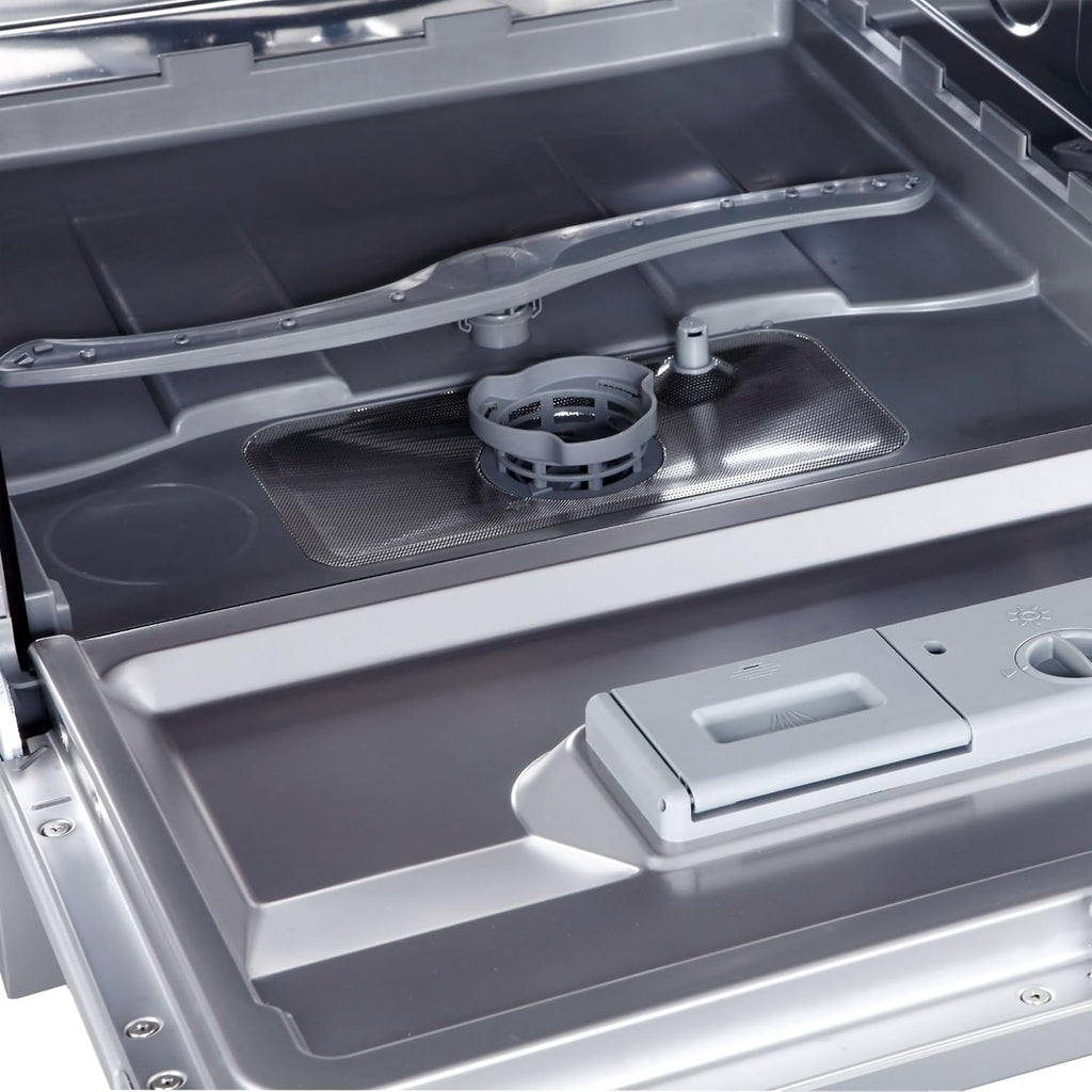 DWP63 21-5/8 Inch Wide 6 Place Setting Countertop Dishwasher - Silver