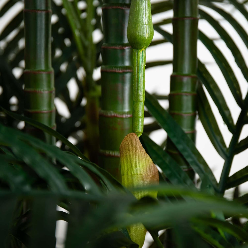 8 ft UV-Resistant Artificial Areca Palm Tree with Pot