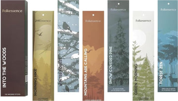 Premium Incense Sticks Sandalwood, Palo Santo-120 - Set of 6