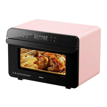 Toaster Air Fryer Combi Oven, Countertop Steam Oven 14-in-1 with Convection Steam Roast & Bake, Multi-Stage Cooking