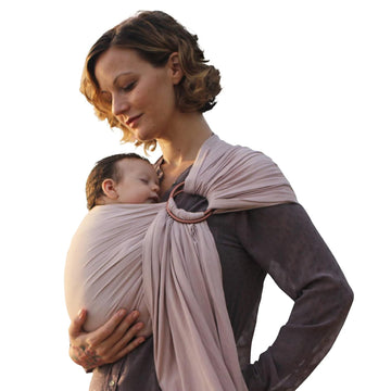 Ring Sling Baby Carrier, Soft Linen Baby Sling, Baby Wrap, Comfort, Style, and Giving Back - Carry Your Little One