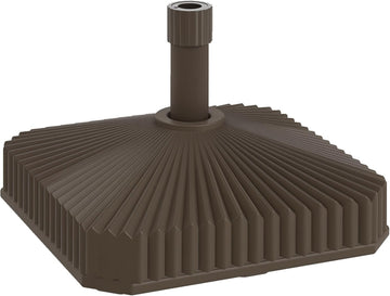Square Patio Umbrella Base Holder, Heavy Duty Outdoor Umbrella Stand Base