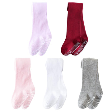 Angel Baby Girl Tights Non Slip Baby Tights Warm Cotton Leggings Seamless Pantyhose Non-Skid Grip