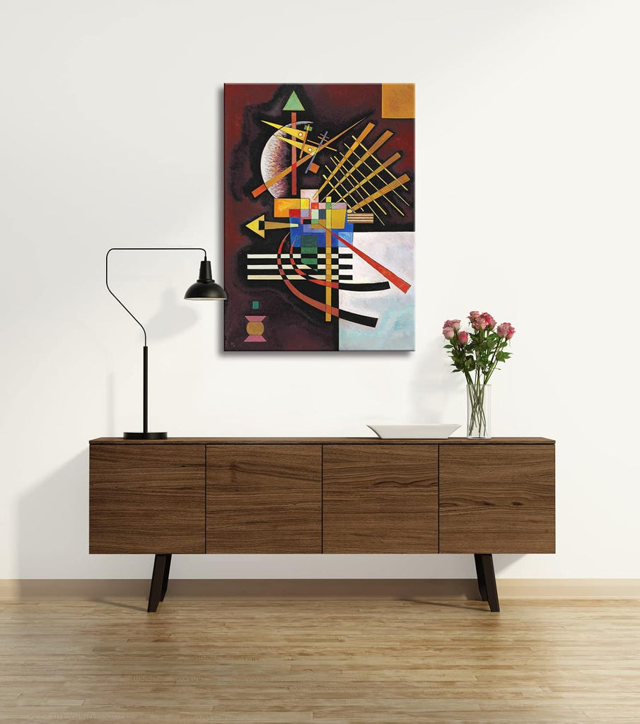 Large Wassily Kandinsky Composition VIII Picture Reproduction of Famous Paintings Canvas Prints Wall Art Canvas Wall